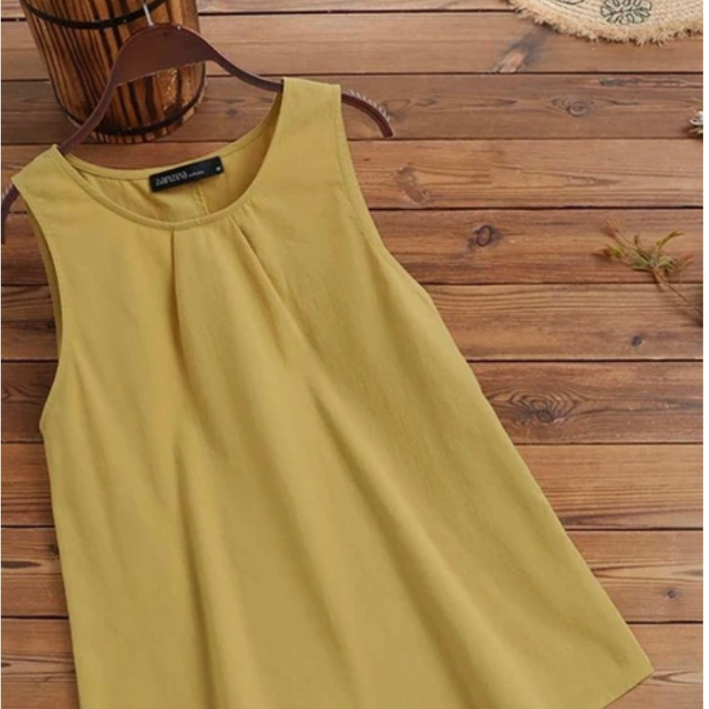 Lime green top very breathable